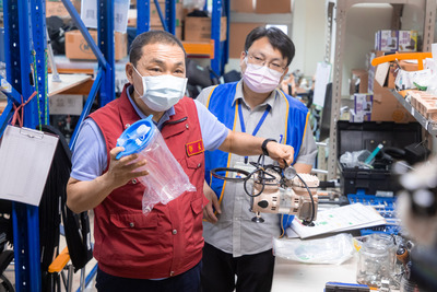 新北市輔具中心提供民眾乾淨安全的二手輔具，有效周轉輔具滿足患者的需求。