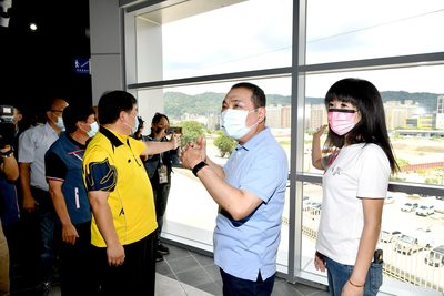 機捷泰山站北側出入口今日正式啟用，侯友宜市長表示，北側出入口不僅節省民眾繞道與等待紅綠燈時間，更可帶動新泰塭仔圳重劃區蓬勃發展。