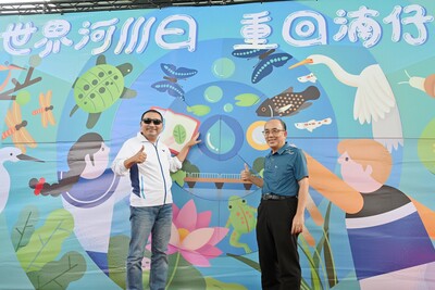 「世界河川日」邁入第20週年，新北市政府今(9)日舉辦「世界河川日 重回湳仔溝」活動，新北市長侯友宜與市民一同見證湳仔溝的蛻變。