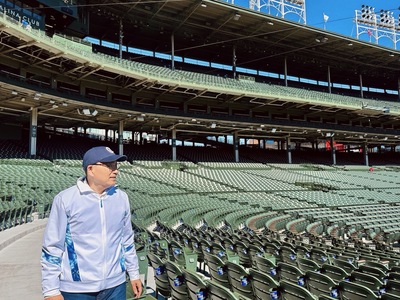 侯友宜參訪芝加哥百年球場Wrigley Field