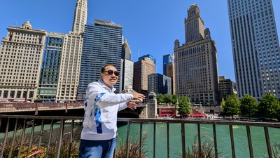 侯友宜考察芝加哥Riverwalk　吸取國際經驗推動新北水岸觀光。