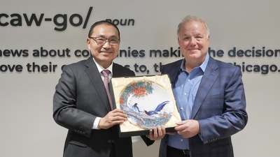 新北隊前進美國拓展國際合作，新北市長侯友宜率領20家新北企業參加「北美自動化技術展（AUTOMATE 2026）」，並於開展首日拜會芝加哥世界商務推廣局（World Business of Chicago／WBC）。