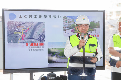 督導新店區基層建設，侯友宜：打造全齡友善空間 翻轉大文山生活圈。