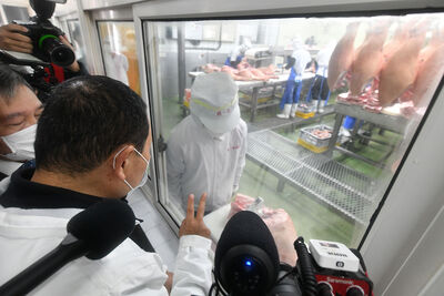 「食安第一哨、把關最前線」CAS優良肉品訪視