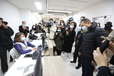 汐止衛生所讓民眾一進衞生所就能簡單清楚地辨識服務項目
