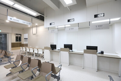 新北市希望以新美學打造一個接地氣的全新智能衞生所，提供市民更專業、安心、便民、舒適的醫療服務埸所
