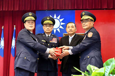 新北市政府警察局卸、新任局長布達交接典禮