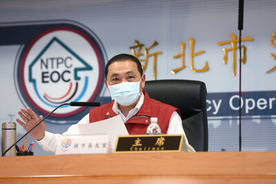 因應嚴重特殊傳染性肺炎疫情擴大，侯友宜市長再次強調防疫確實做好嚴陣以待