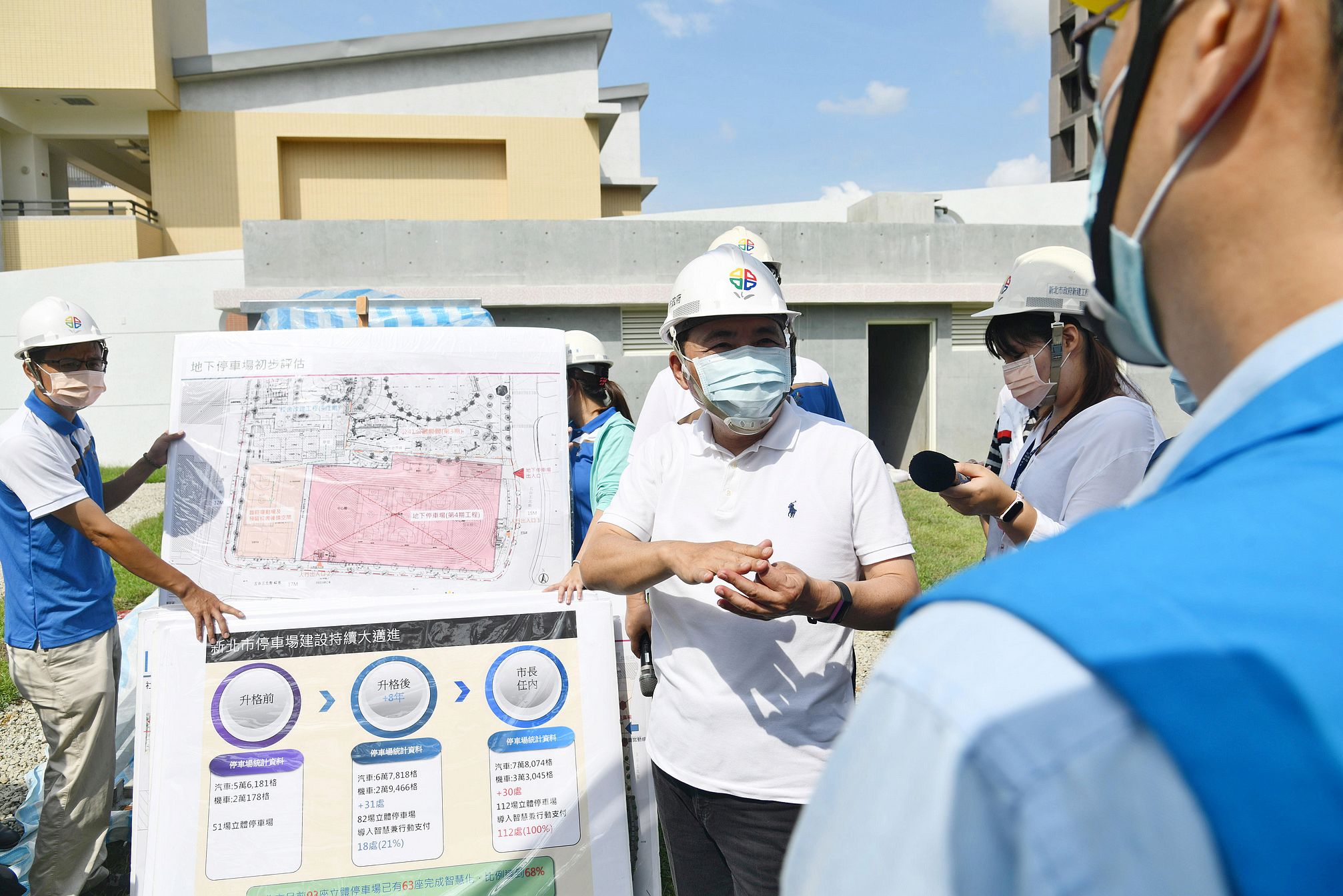 興建公托、長照中心、社區活動中心，此外也規劃了70格的地下停車場