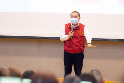 侯友宜市長感謝所有為疫情默默付出的工作夥伴