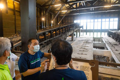 侯友宜市長視察瑞三整煤廠及再利用工程