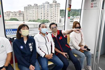 系統最大乘載能量由雙城站至十四張站則可達到6分鐘一列車之服務