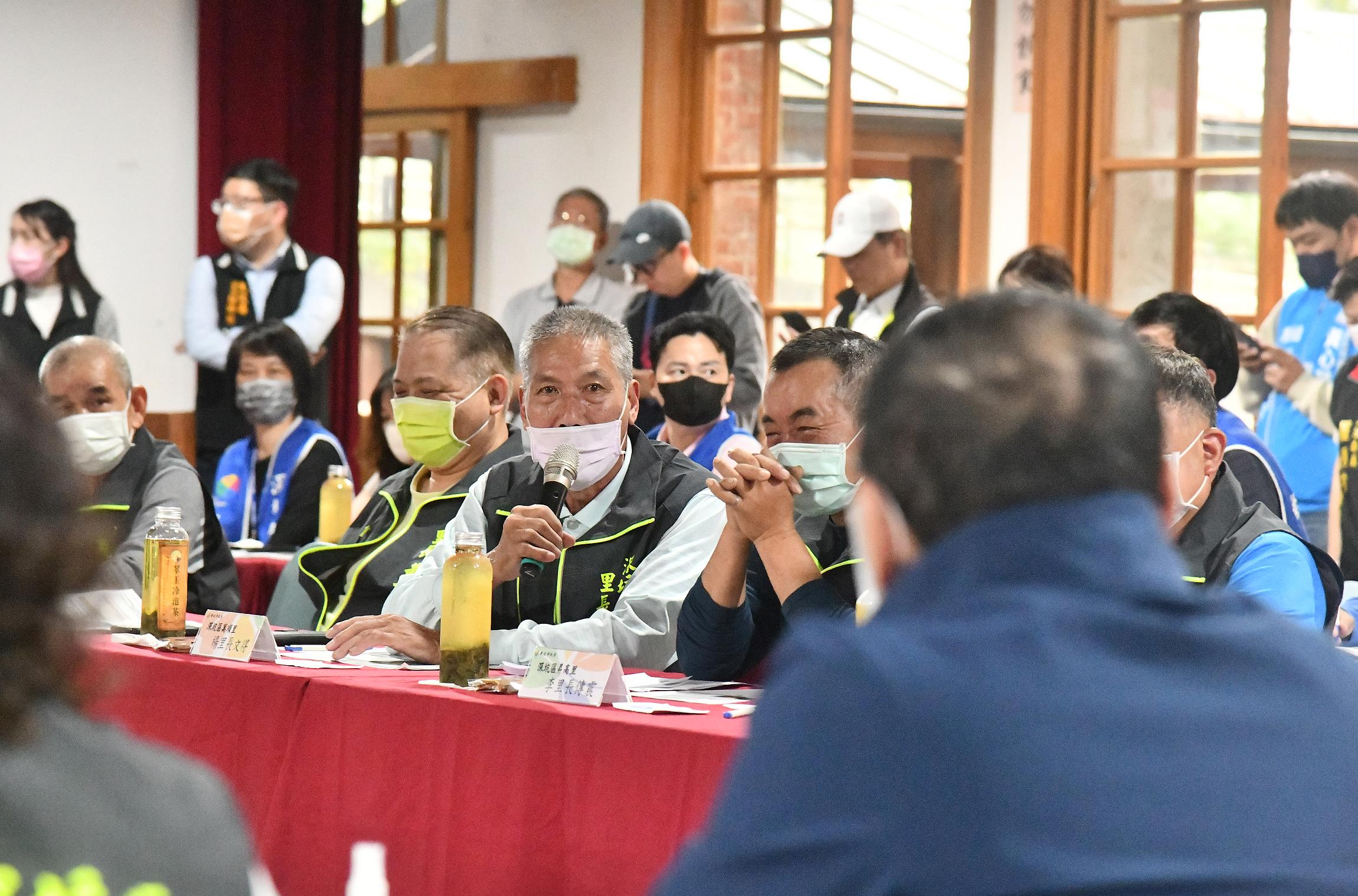 112年市長行動治理座談會議─深坑區