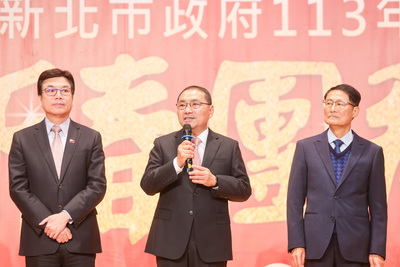 侯友宜期許打造嶄新新北，全力以赴做大市也要做大事