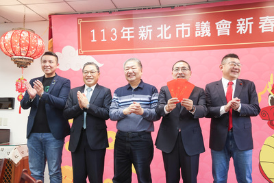 侯友宜期許府會齊心讓新北更好。