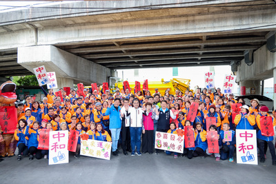 侯友宜感謝清潔隊員春節期間堅守崗位維護市容乾淨整潔