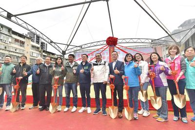 三重區興華公園地下停車場新建工程開工動土典禮