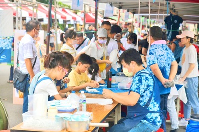 侯友宜歡迎民眾於7月6日至7月28日活動期間，前來體驗三峽藍染獨特魅力