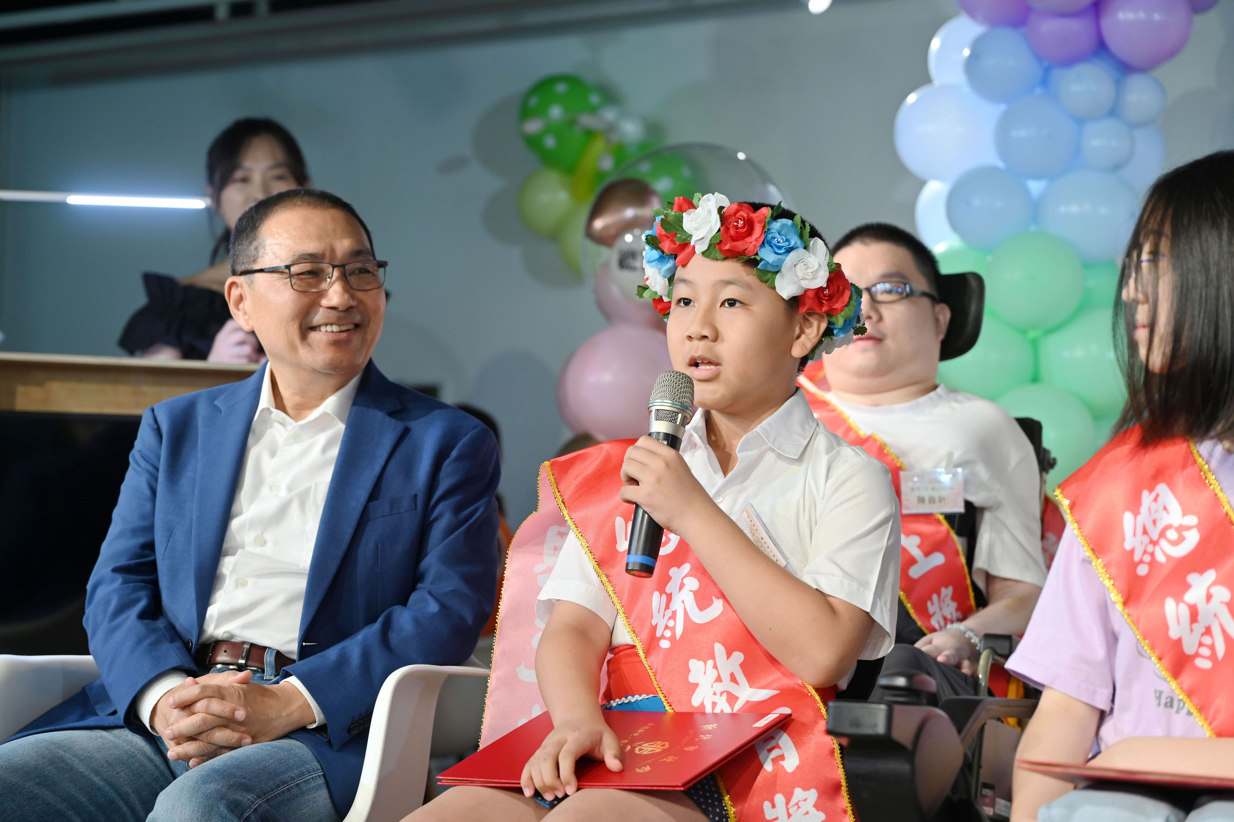 表揚新北市2025總統教育獎得獎學生