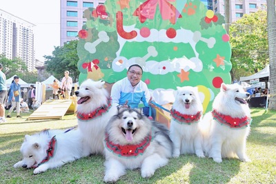 侯友宜說，市府團隊近年來持續推動友善動物環境，積極打造毛寶貝友善的公園及步道