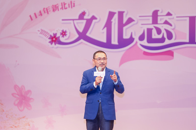 侯友宜表示，文化志工是推動文化藝術的重要力量，不僅促進文化交流、接軌國際，也讓新北市各個角落充滿文化氣息，期盼更多市民朋友加入文化志工行列。
