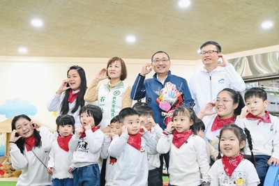 新北市今天4家非營利幼園正式開幕，致力讓每位孩子在安全、幸福感的環境成長