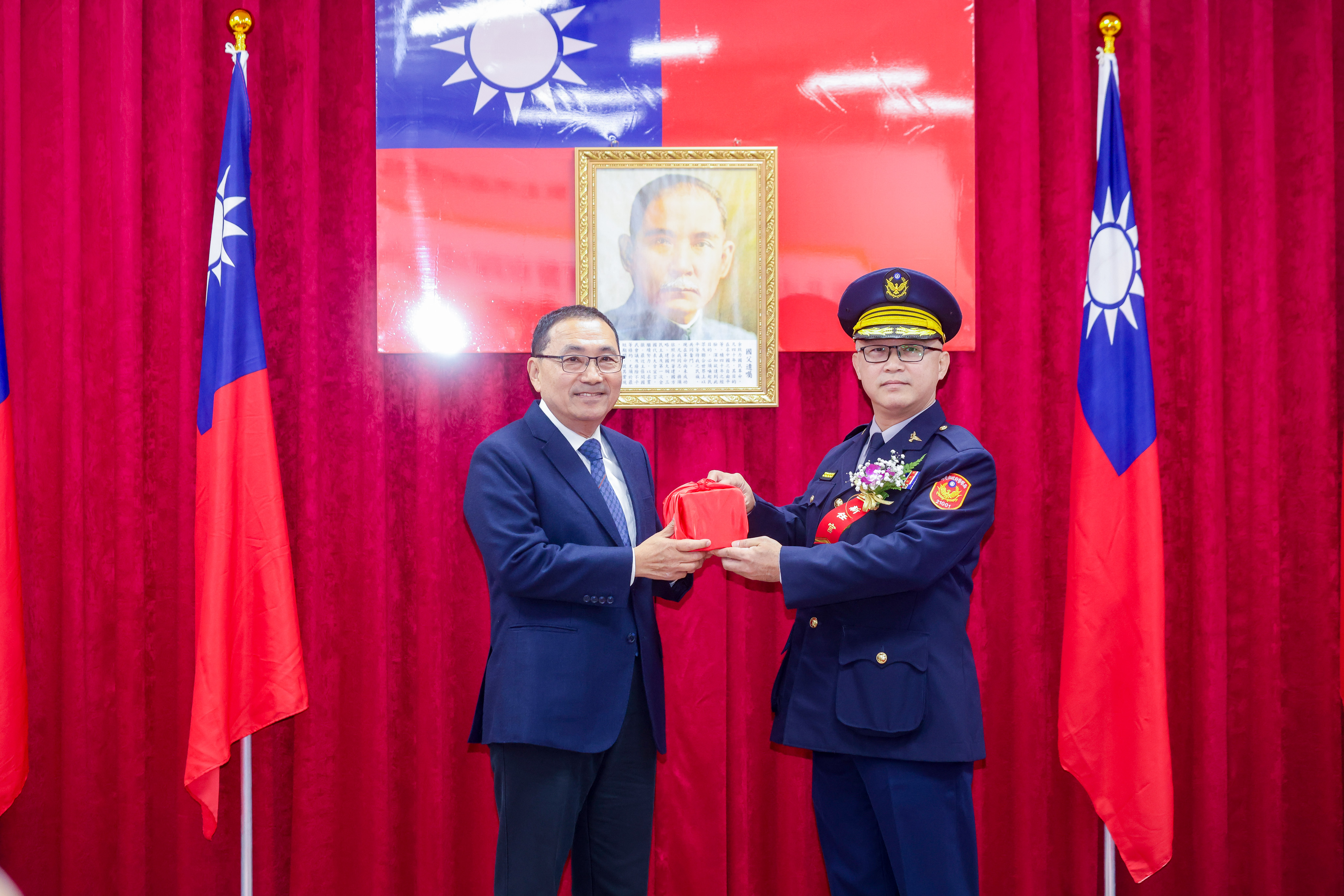 警察局捷運警察隊成立揭牌暨新任隊長布達典禮