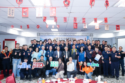 侯友宜感謝員警在連假期間仍堅守崗位守護治安