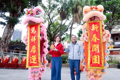 侯友宜表示，適逢林本源園邸的第二期修復工程完畢，歡迎民眾開春來到林家花園感受百年古蹟，享受遊園樂趣。