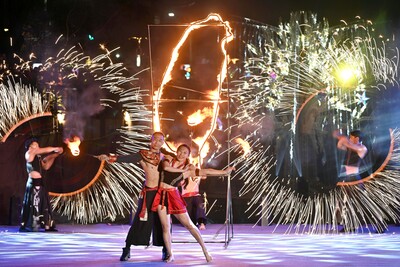 新北市新莊年度盛宴「中港大排光雕展」定於3月6日揭開帷幕