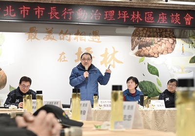 侯友宜表示，市府將加速推動地方基礎建設，提升施政效率，務必落實對每一位市民的承諾。