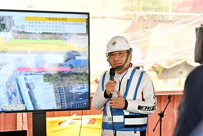 淡江大橋5月12日通車，侯友宜視察周遭交通環境規劃。