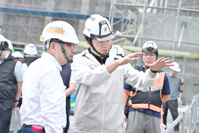 新北發展藍圖重要軸心建設 侯友宜市長視察新北第二行政中心工程