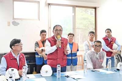 新店新坡一街道路邊坡大致穩定持續監測邊坡 守護居民安全