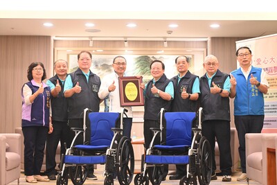 埔墘福德宮響應好日子愛心大平台捐贈255臺輪椅捐贈儀式