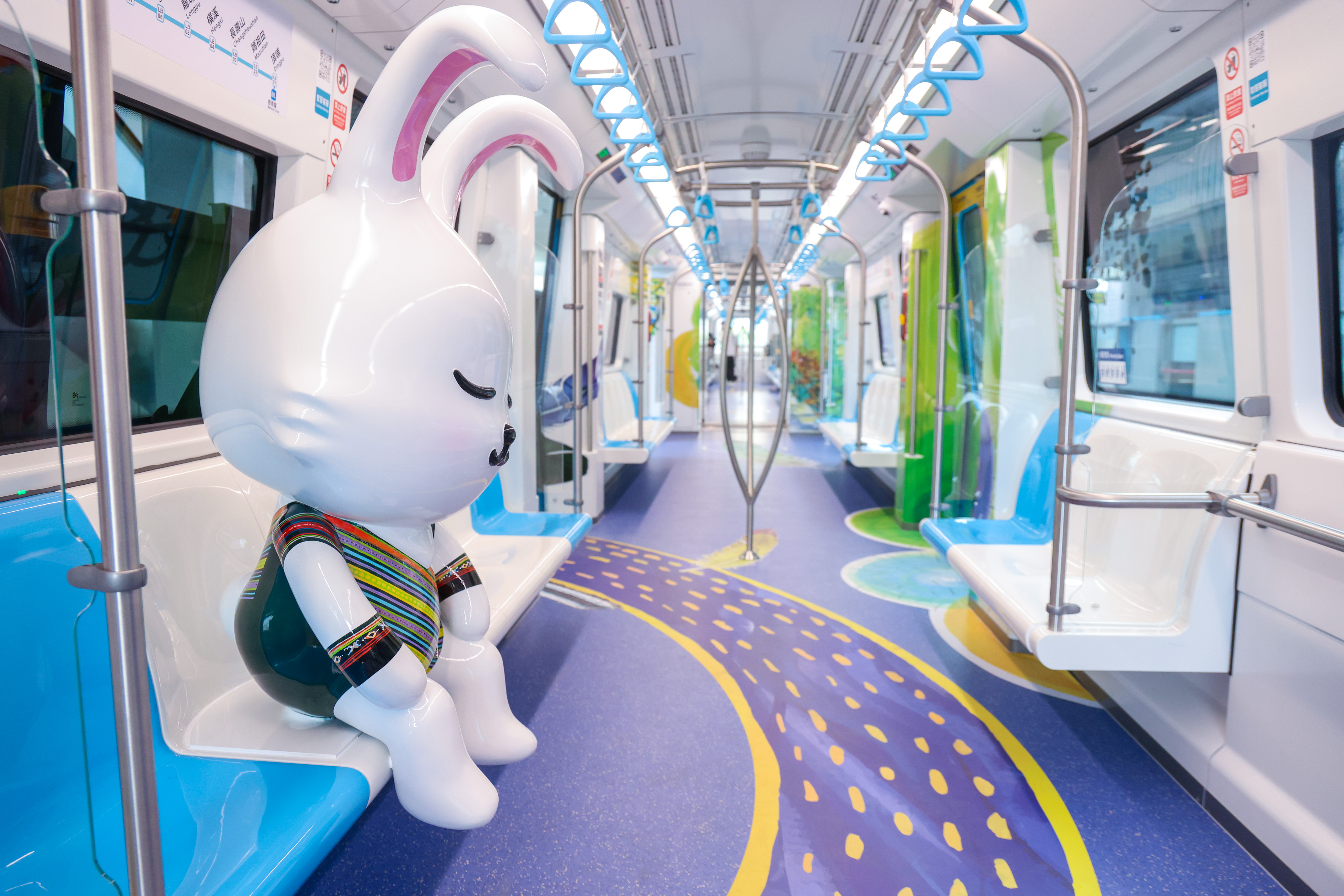 捷運三鶯線原民列車開箱暨試營運首月視察