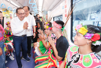 此次推出原住民主題彩繪列車，結合原住民族文化、公共藝術與城市美學，讓三鶯線「站站有特色、站站有故事」。