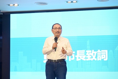 侯友宜感謝里長第一線為民服務，強調市府會做基層堅強後盾，透過行動治理精準投入資源，對接在地需求。