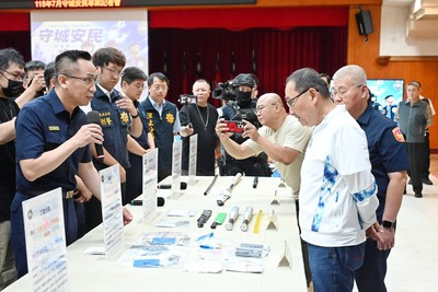 警察局持續針對黑幫犯罪及非法槍砲進行大規模掃蕩。