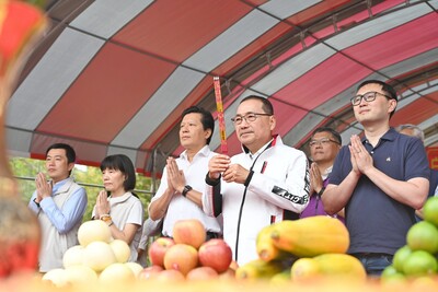 白匏湖生態園區暨資源循環中心整（新）建工程開工典禮