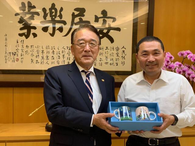 1080313 日臺交流協會代表沼田幹夫拜會市長