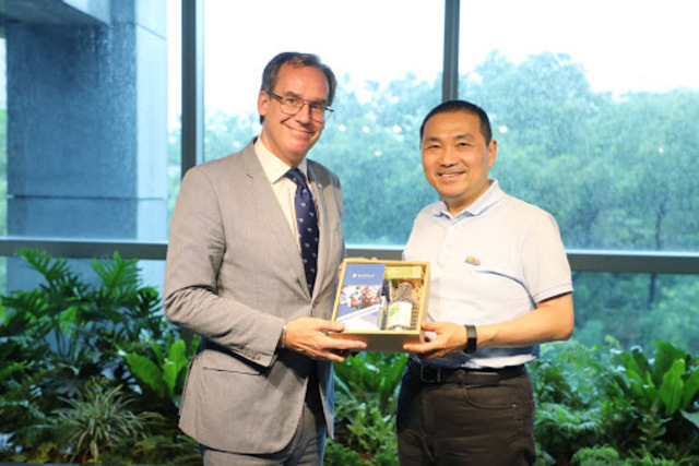 瑞典貿易暨投資委員會台北辦事處言禾康代表拜會侯市長