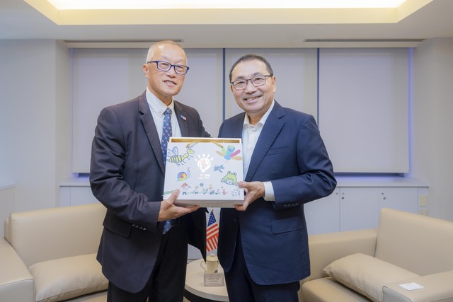 美國加州托倫斯市長陳光豪拜會新北市侯友宜市長